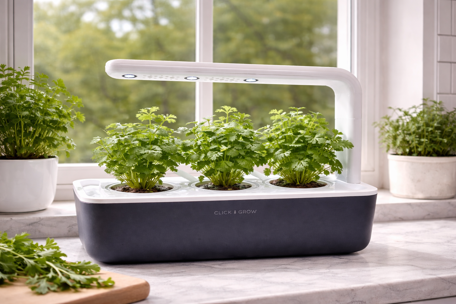 Is The Click & Grow Indoor Herb Garden Kit Worth It? See Our Review Here