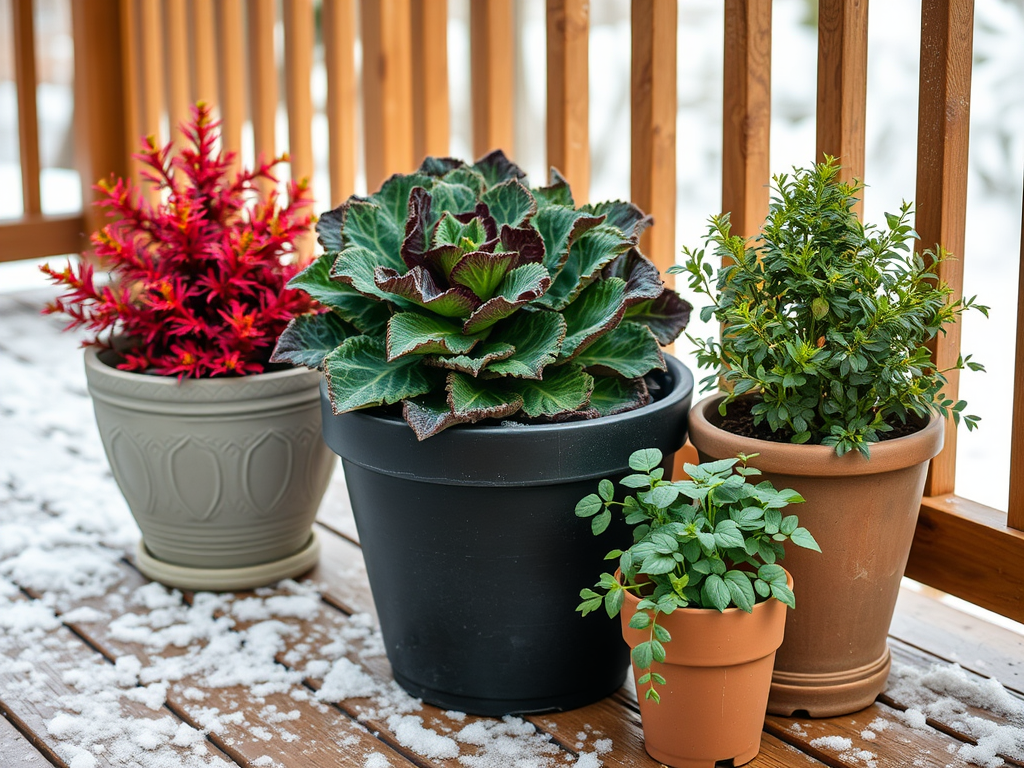 How To Build a Winter Container Garden During Those Cold Nights