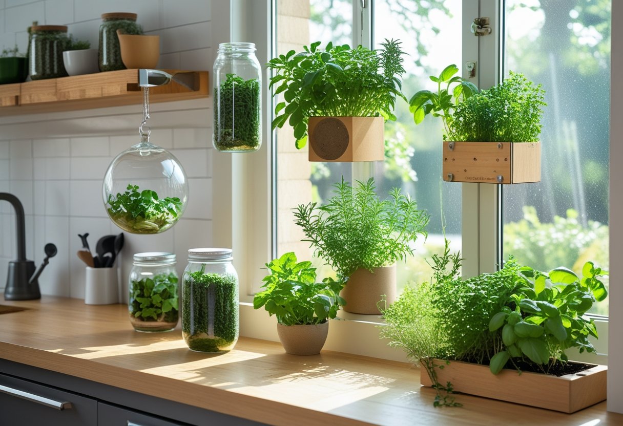 Creative Ways to Growing Herbs Indoors This Winter