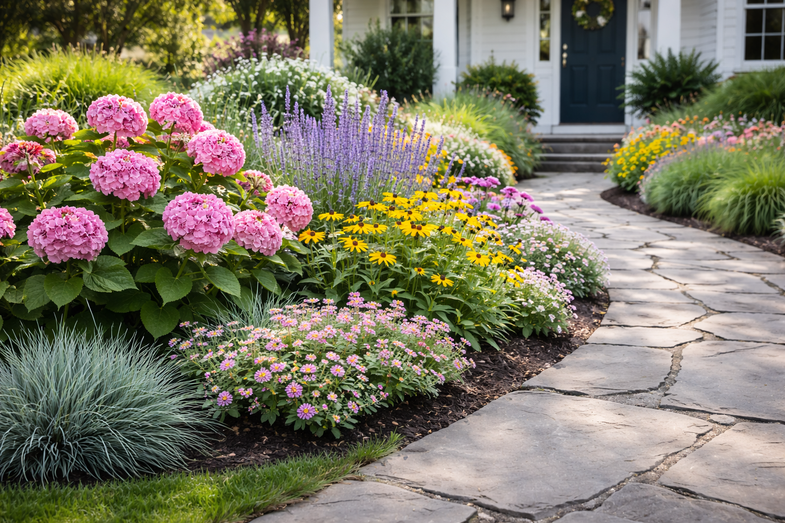 10 Beautiful Ideas For Your Home Front Garden