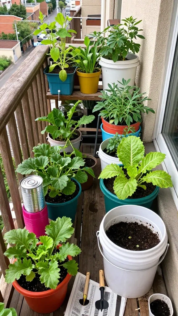 Use Upcycled Containers for Planting