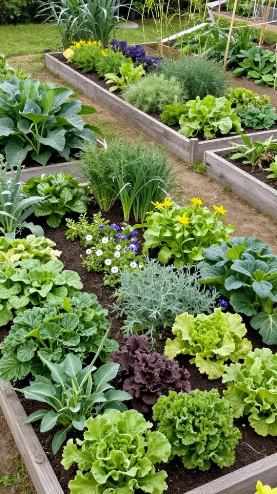 Companion Planting Block Arrangements