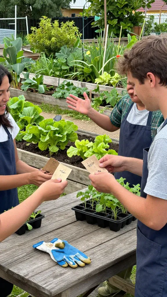 Local Gardeners trading Seeds