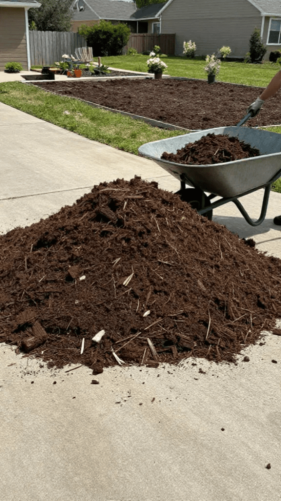 Soil And Mulch In Bulk Piles