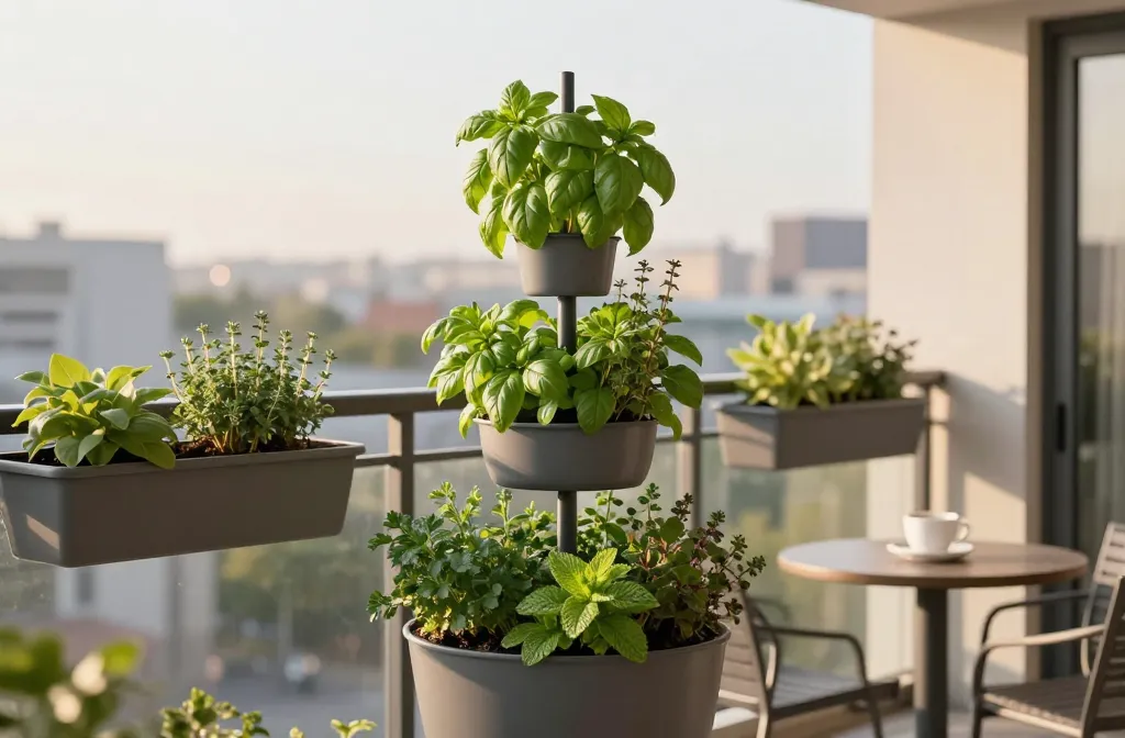 9 Cool Herb Garden Ideas To Spice Up Your Small Balcony