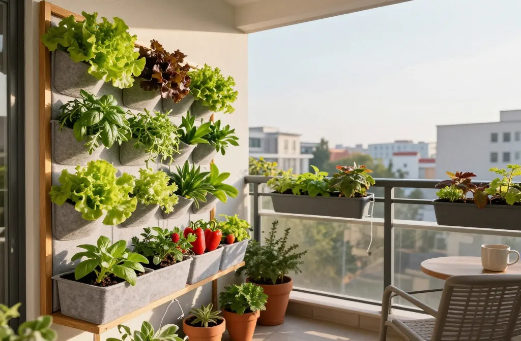9 Creative Balcony Vegetable Garden Ideas If You Have a Small Apartment